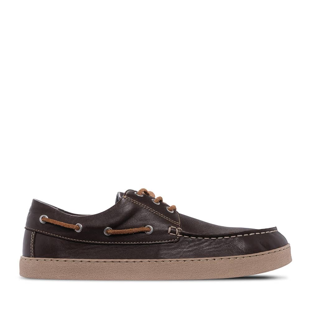 Groundies Breeze Moccasin Mens Brown